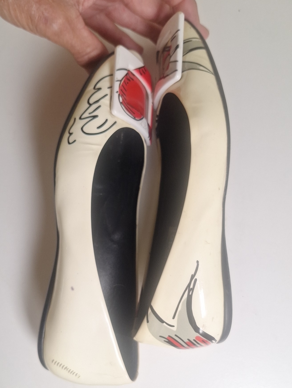 ROGER VIVIER 'Gommette Love Tattoo' Ballet Flats - Women's Size EU 35 - Picture 10 of 16
